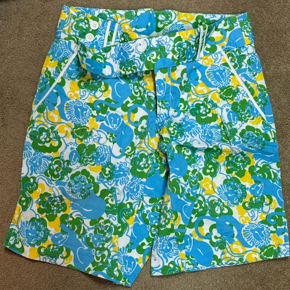 Lily Pulitzer Bermuda Floral Print Shorts